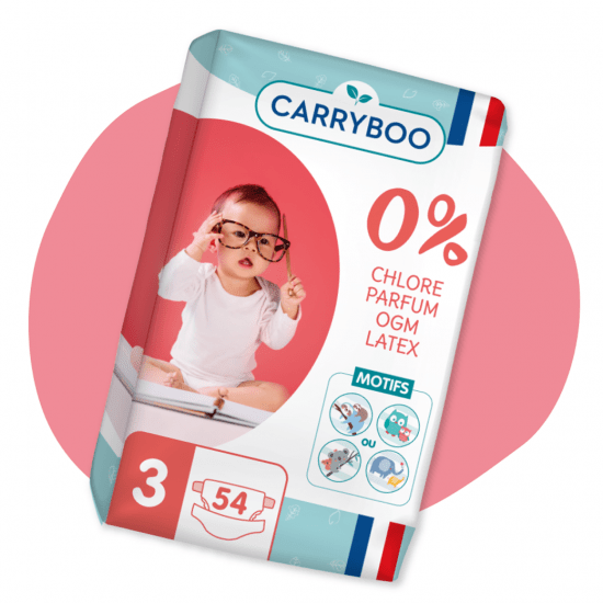 Couches culottes écologiques Taille 5 : 12-25 kg Carryboo