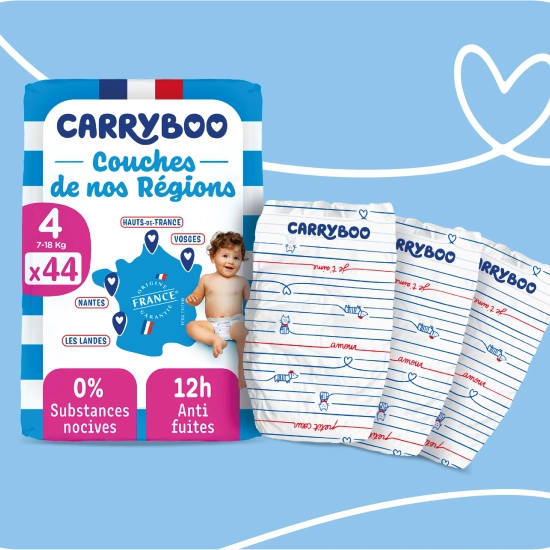 Abonnement couche Carryboo de nos régions