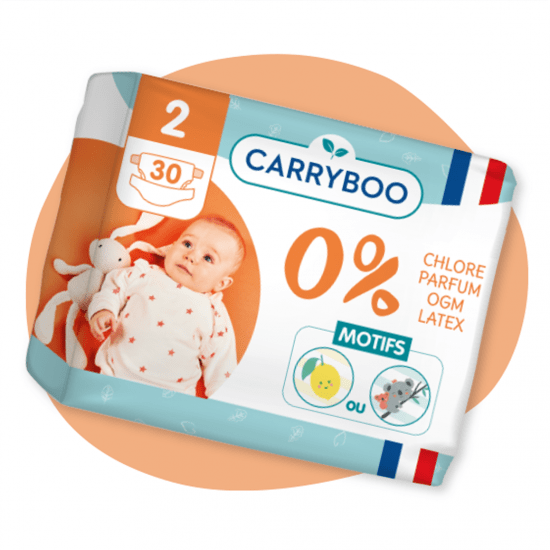 Pack 1 mois - Couches écologiques taille 1 (2-5kg) pour bébés fabriquées en  France - FRANCE BéBé BIO